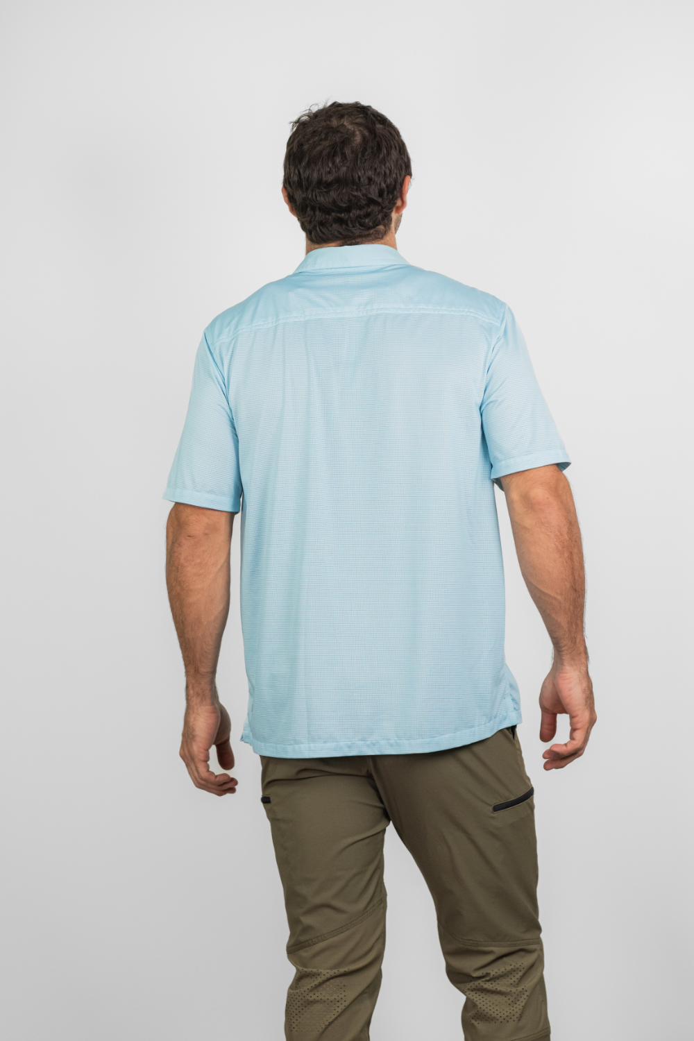 Camisa Flow Azul Claro