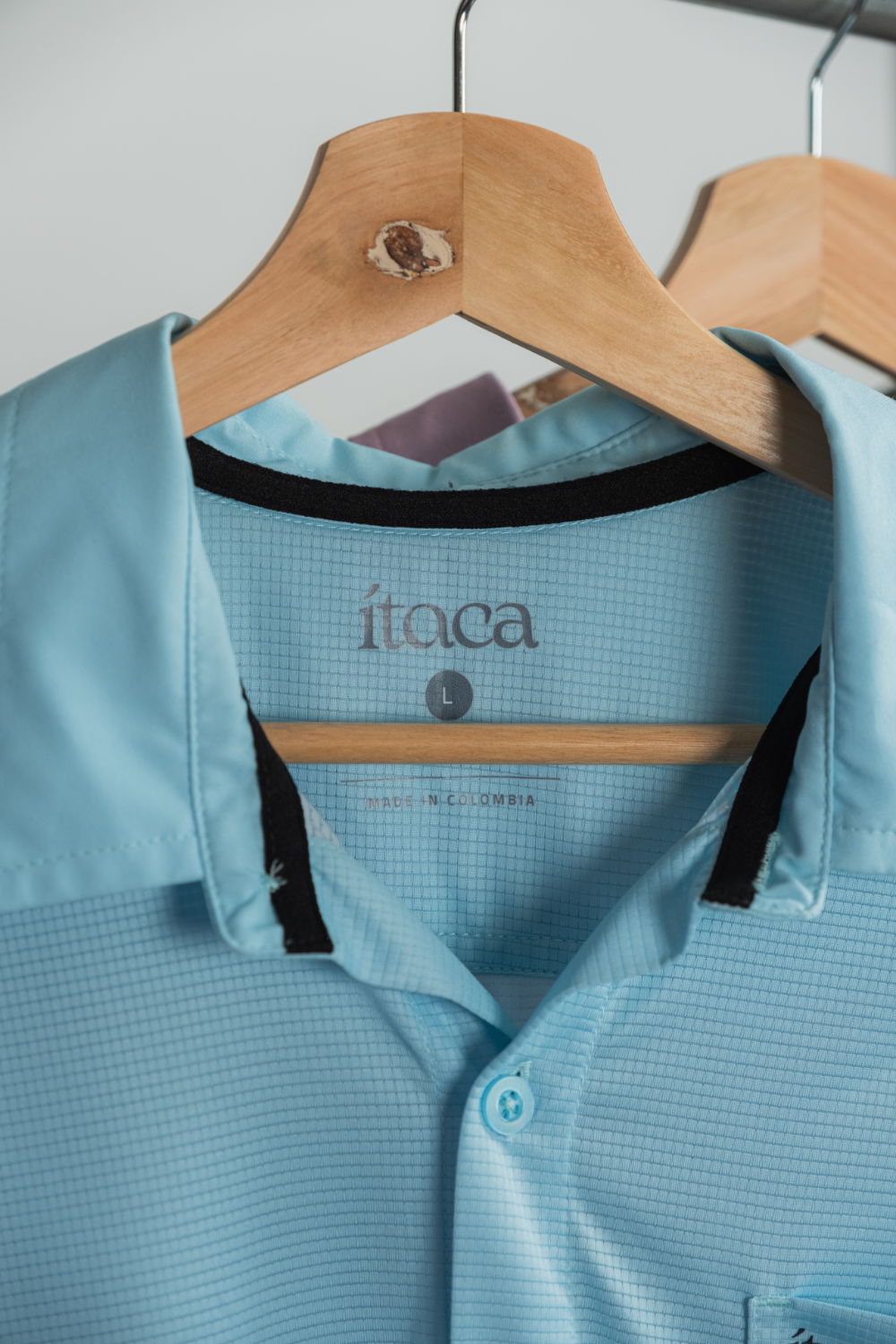 Camisa Flow Azul Claro